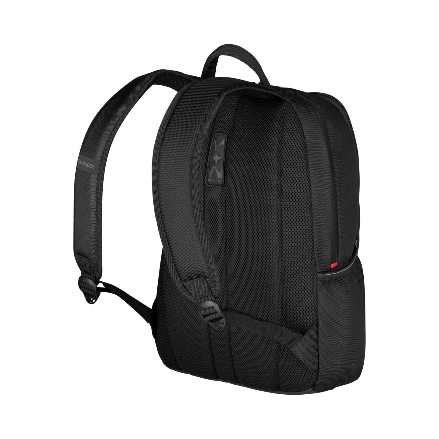 WENGER, New Essentials 2023, XE Tryal Backpack, 15.6 inches Laptop Pocket (23 liters), 44 cm, Recycled Polyester PVC, Black, 612735, Travel Bag with Tablet Pocket | Swiss Designed