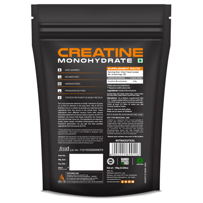 AS-IT-IS Nutrition Creatine Monohydrate 100gms | USA Labdoor Certified- image 6