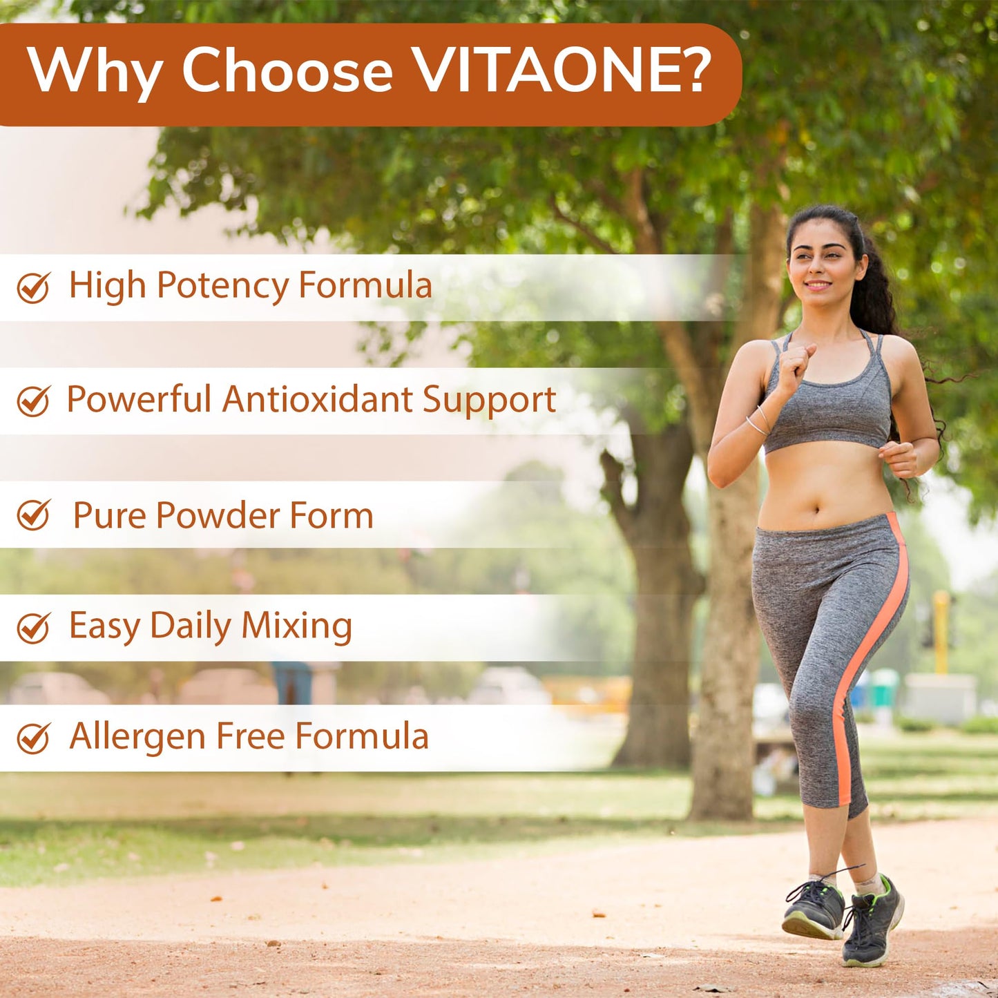 VitaOne Vitamin C Powder 180g – Ultra Potent Buffered Formula Vitamin C Supplement for Immune Support, Antioxidant Support & Collagen Formation – Unflavoured, No Added Sugar