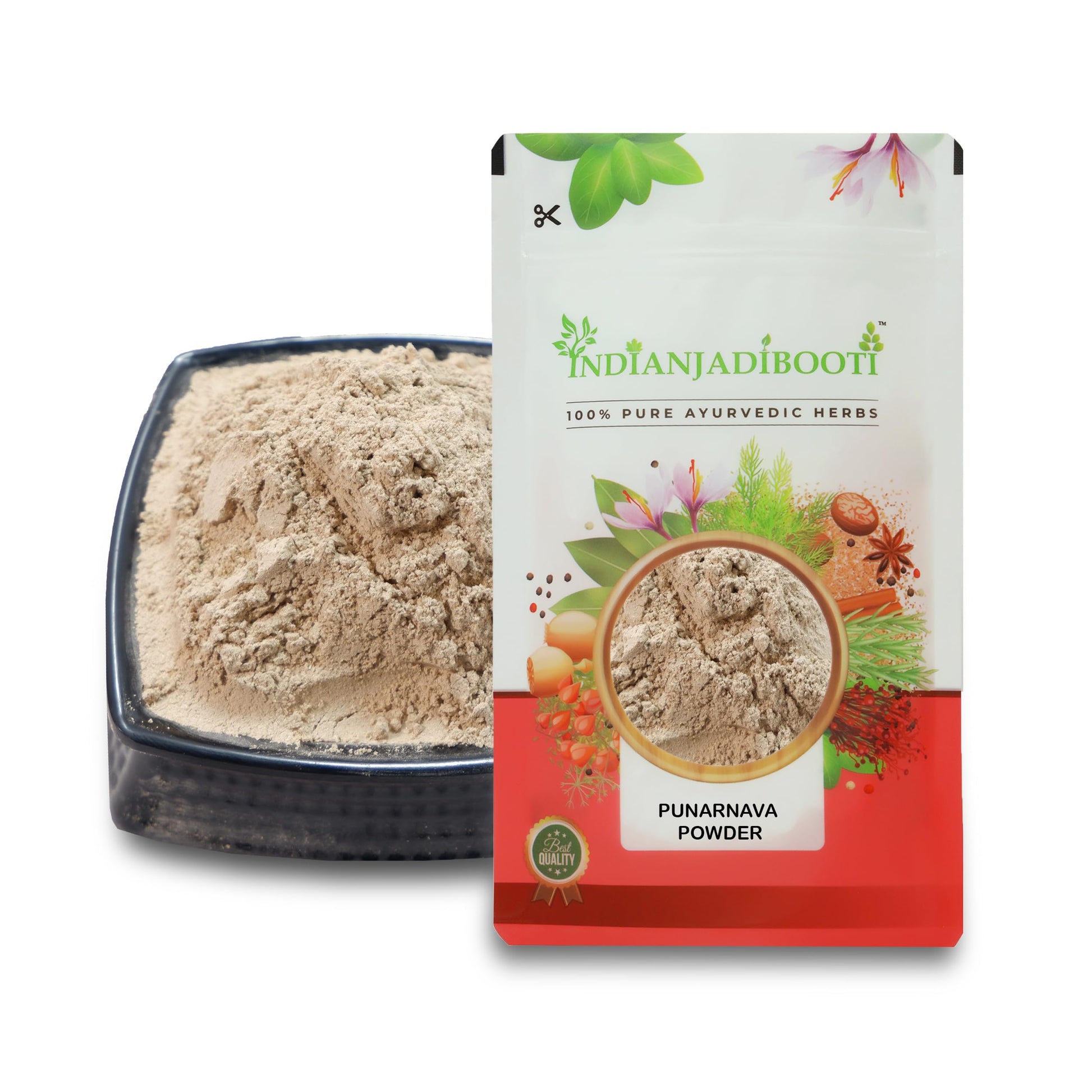 IndianJadiBooti Punarnava Boerhavia Diffusa Powder, 100 Grams Pack