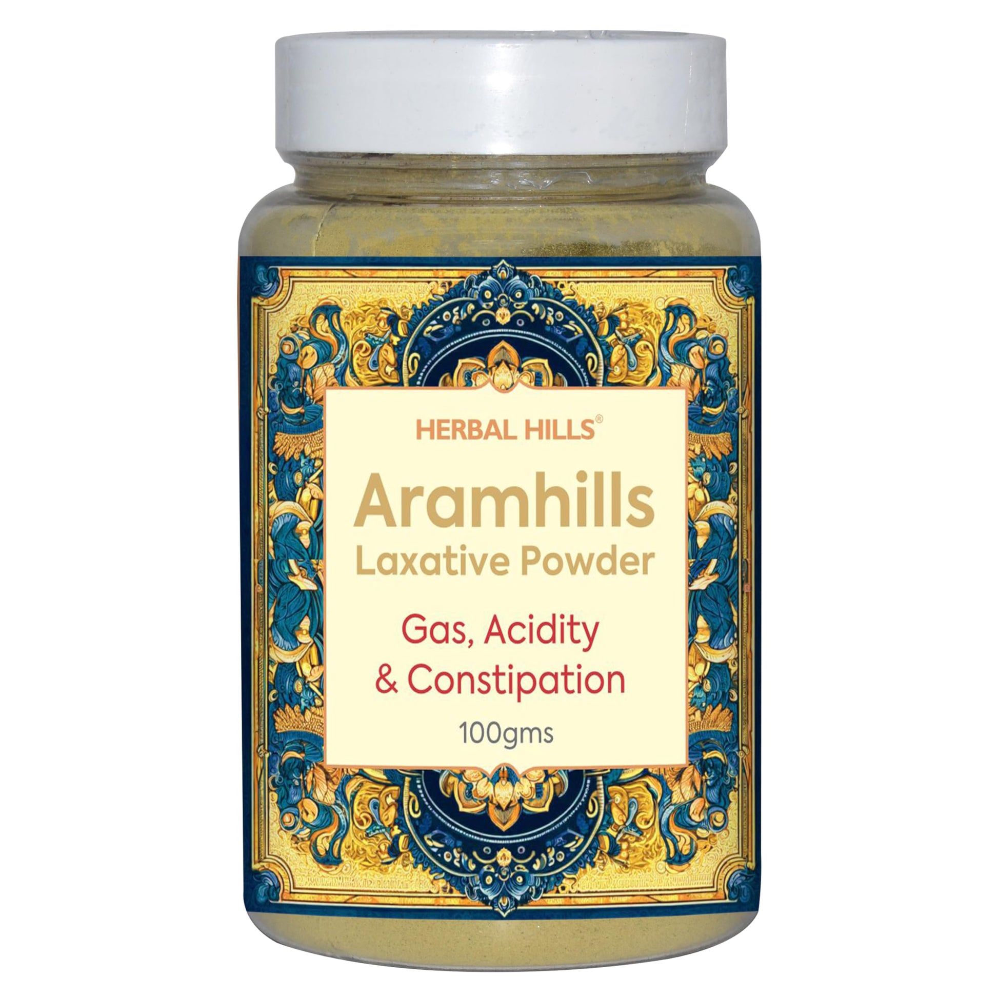 Herbal Hills Aramhills Powder, 100g | | Relieves Gas, Acidity & Constipation | A