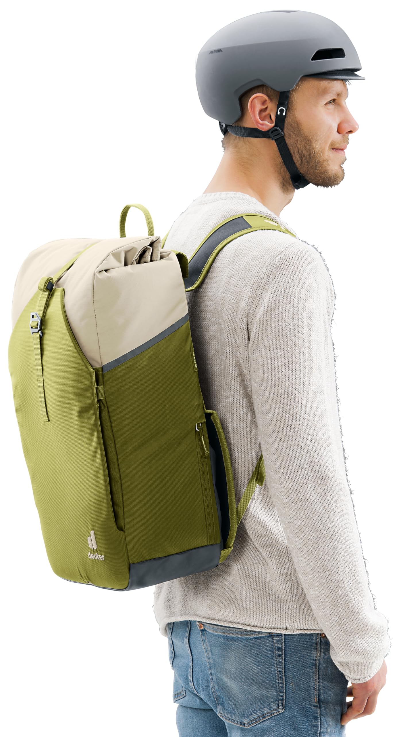 Deuter Unisex Green Xberg 25L Backpack with Organized and Comfortable Lifestyle Day Pack for Explorers and Travellers