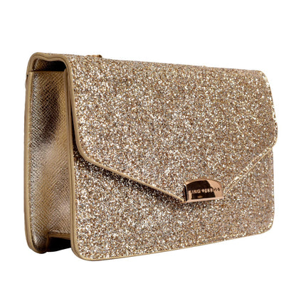 Lino Perros Women Golden Sling Bag