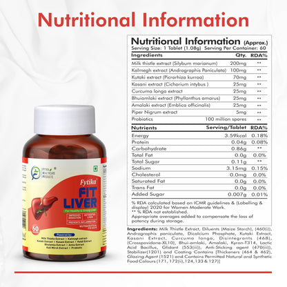 FYTIKA HEALTHCARE PRODUCTS Fit Liver | Liver Detox Supplement | Enriche- image 7