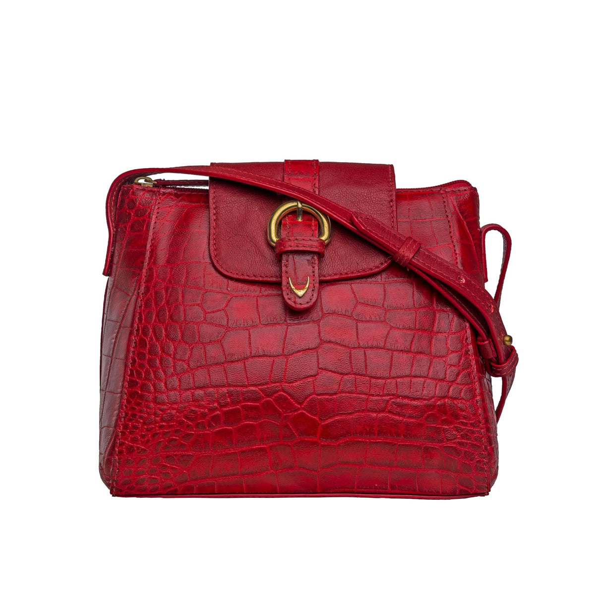Hidesign Women Sling Bag (Red)