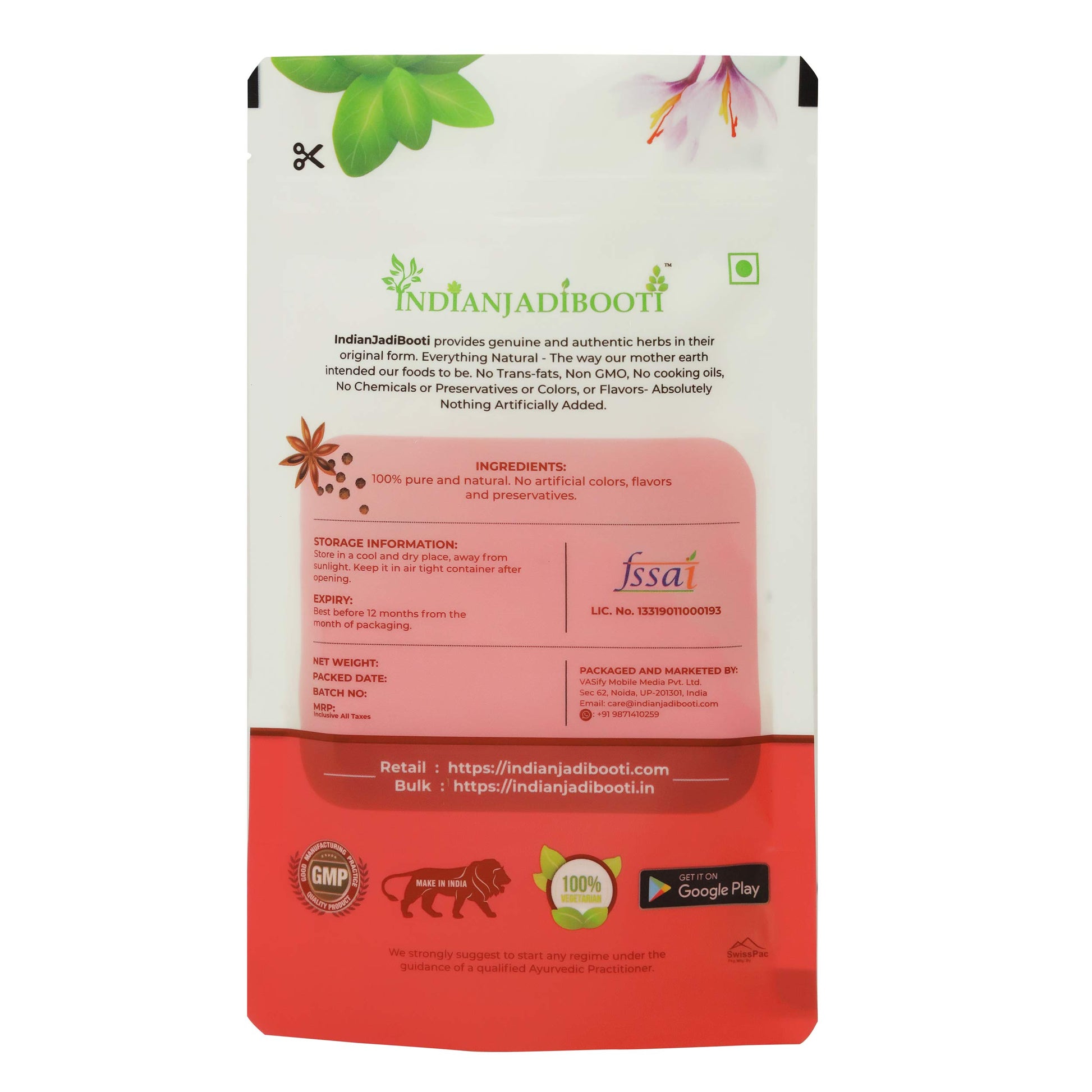 IndianJadiBooti Kulanjan Powder - Kulinjan Powder - Paan Jadd Powder -- image 6