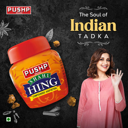 Pushp Shahi Hing | 100g | India's Strongest Hing Powder | Pure Asafoetida | Quality Blend | No Preservatives