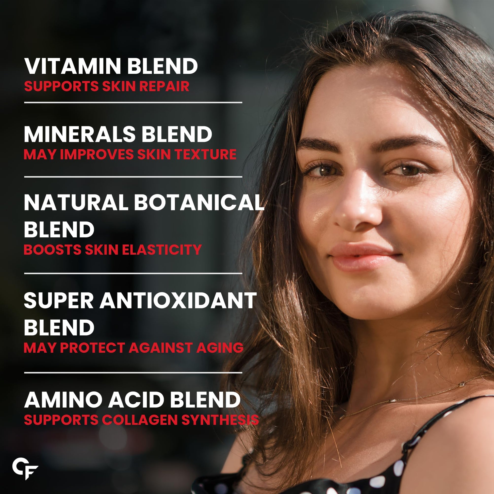 Carbamide Forte 100% Veg Collagen Builder, 90 Tablets | Plant Based Col- image 8