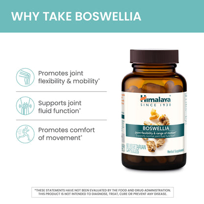 Himalaya Boswellia 60 Vegetarian Capsules