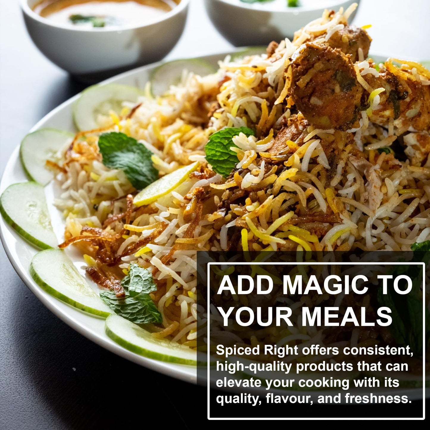 Spiced Right Awadhi Biryani Masala Powder (100g) | Authentic Flavors for Perfectly Spiced Biryani | Premium Handcrafted Spice Mix | Exquisite Indian Cuisine | Spicy and Flavorful Masala Mix