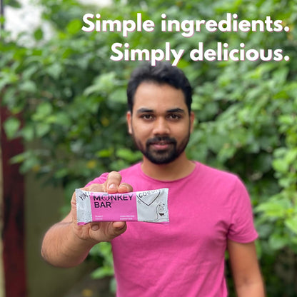 MONKEY BAR - Nuts for Peanuts Protein Bars - 8 Bars, 2 Flavours, 50g ea- image 4