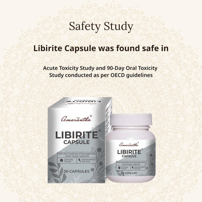 Amarantha Libirite Capsule | 30 Capsules | An Ayurvedic Capsule to Support Strength and Vitality