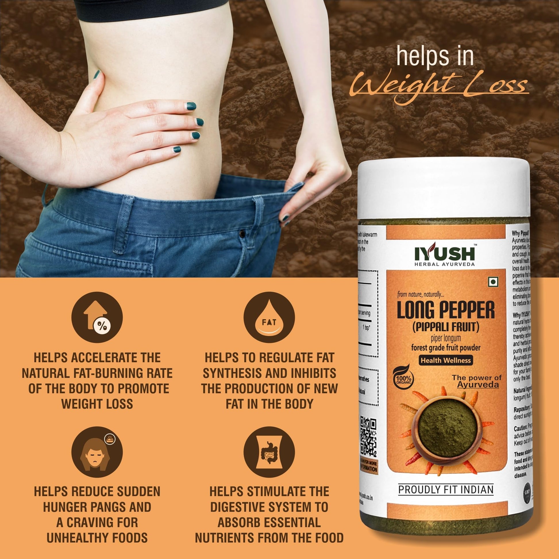 IYUSH Herbal Ayurveda Long Pepper Powder – 250gm | Pipli Powder | Pipli- image 5