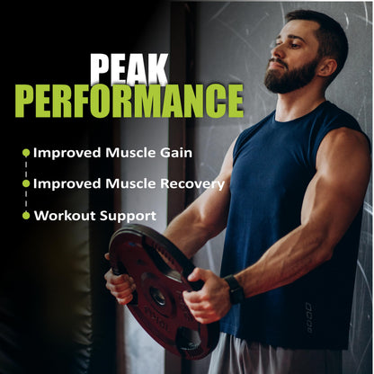 End2End Nutrition Testo-10X and PerformX Natural Testosterone Booster Supplement for Men with Shilajit, Tribulus, Ashwagandha, Safed Musli | Strength, Stamina and Performance (Combo Pack) - 30x2 N