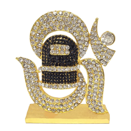 Lord Shiv Shivling Idol Shiva OM Shivling Lingam Statue (B-170) for Home Décor C