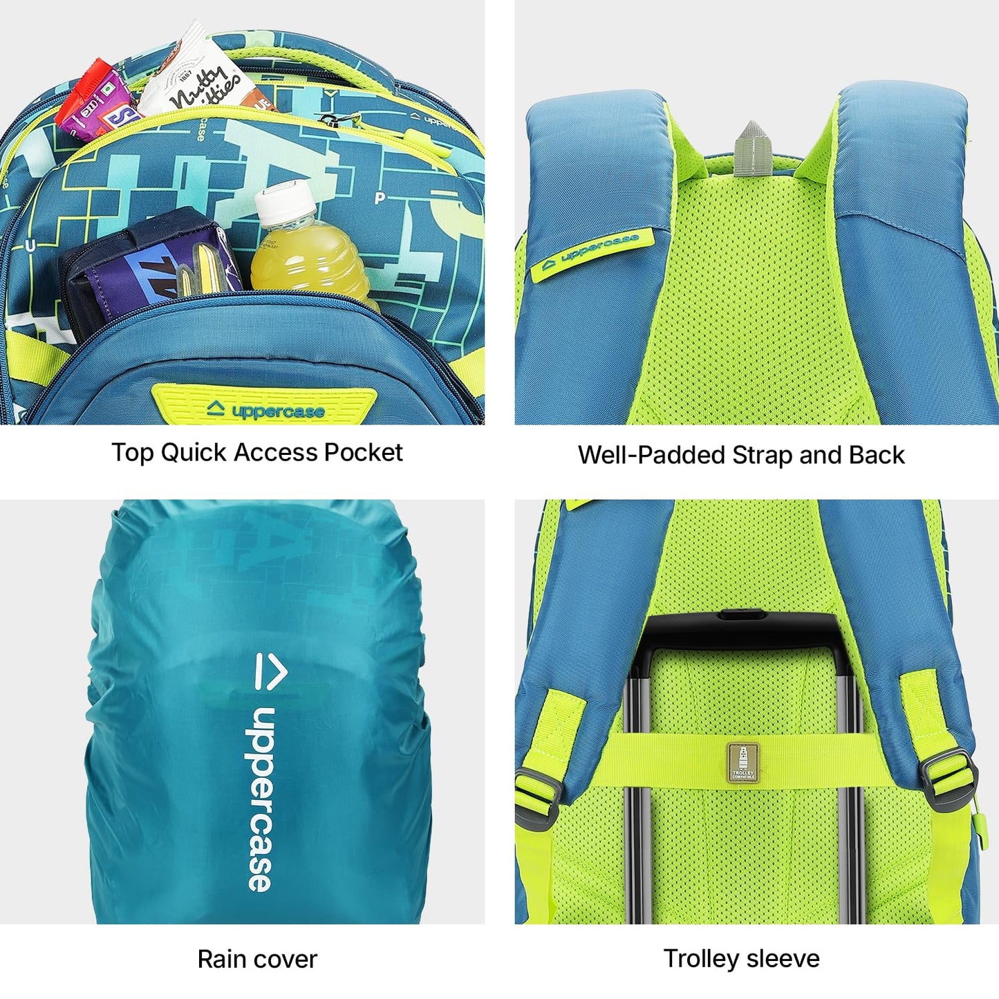 uppercase Pixel 2501 Sustainable Laptop Backpack |2025 Collection|3 Com- image 3