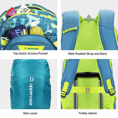 uppercase Pixel 2501 Sustainable Laptop Backpack |2025 Collection|3 Com- image 3