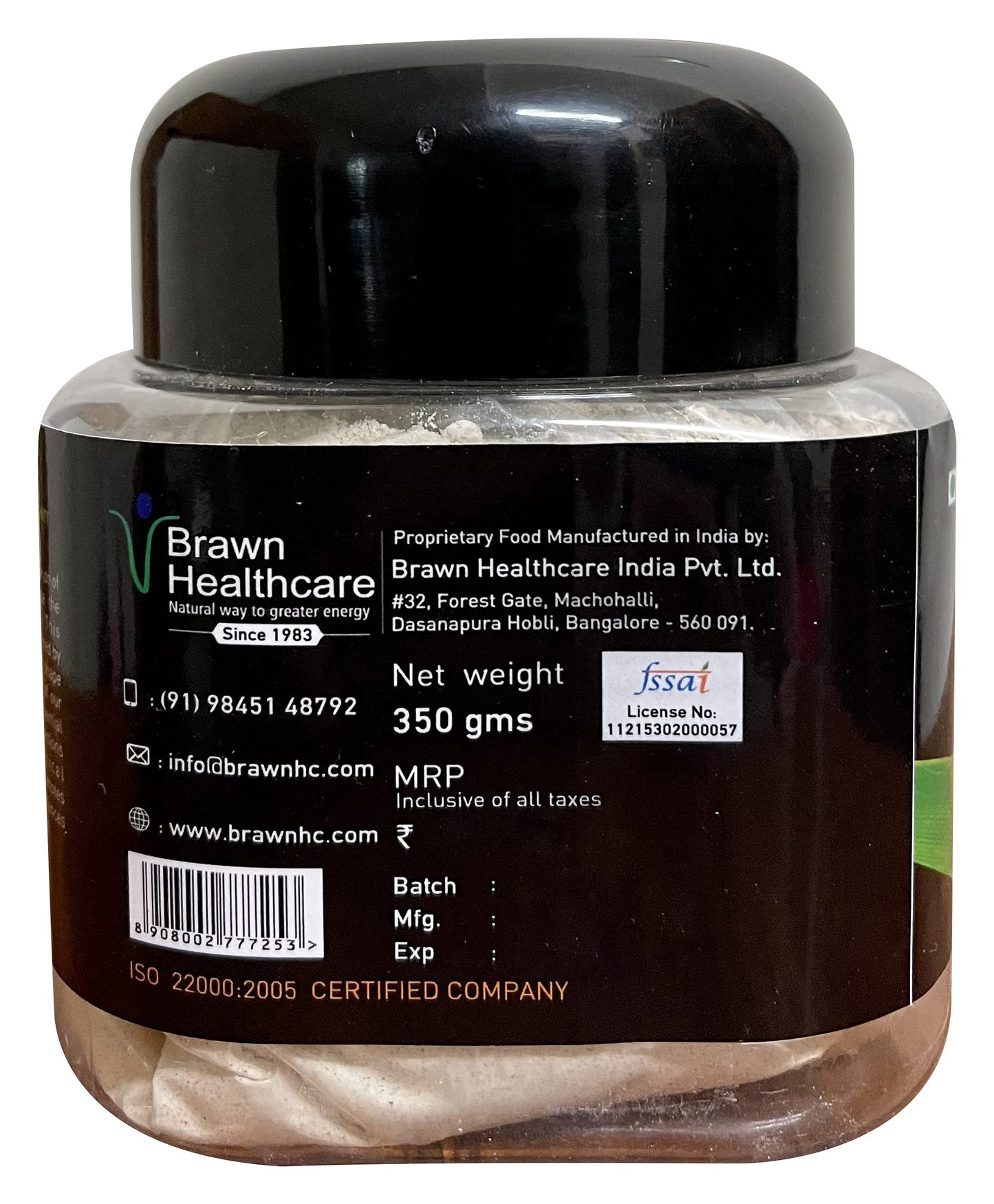 BRAWN HEALTHCARE VITALITY- Health drink/Sathu maavu/Porridge/Nutritional drink/Porridge/Dhaniya kanji