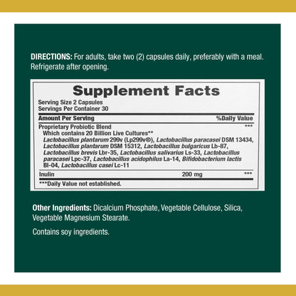 Nature's Bounty Ultra Strength Natures Advanced Probiotic 10 Capsule