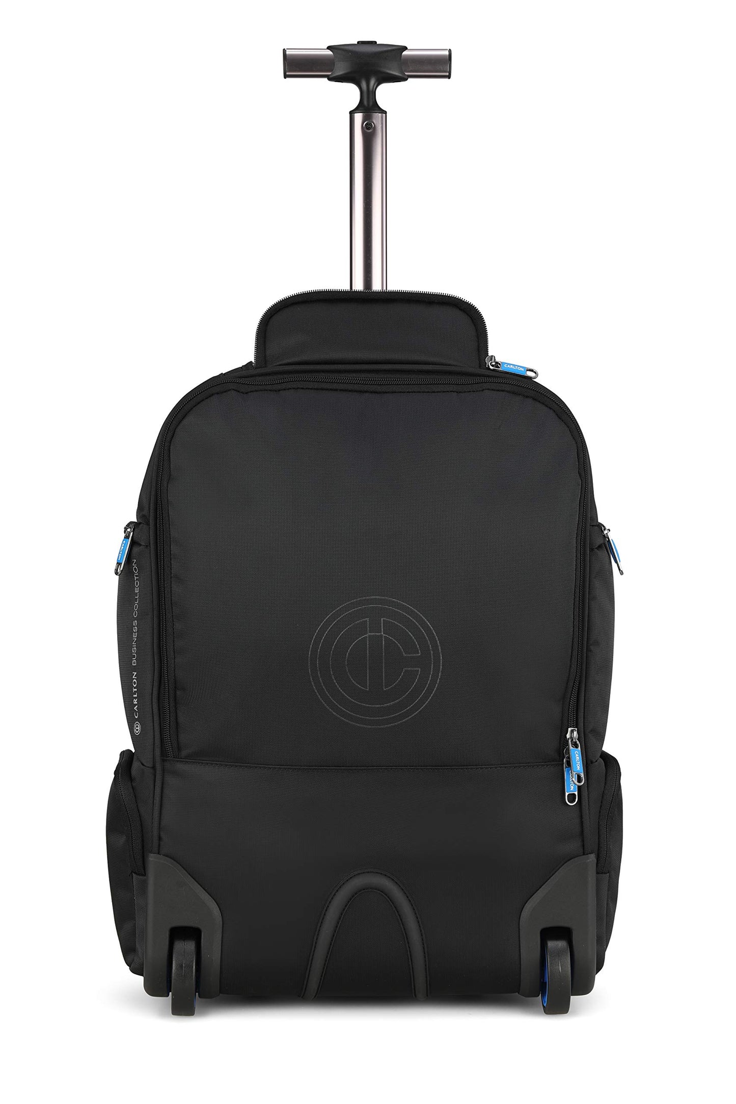 Carlton West End Black Laptop Backpack Trolley
