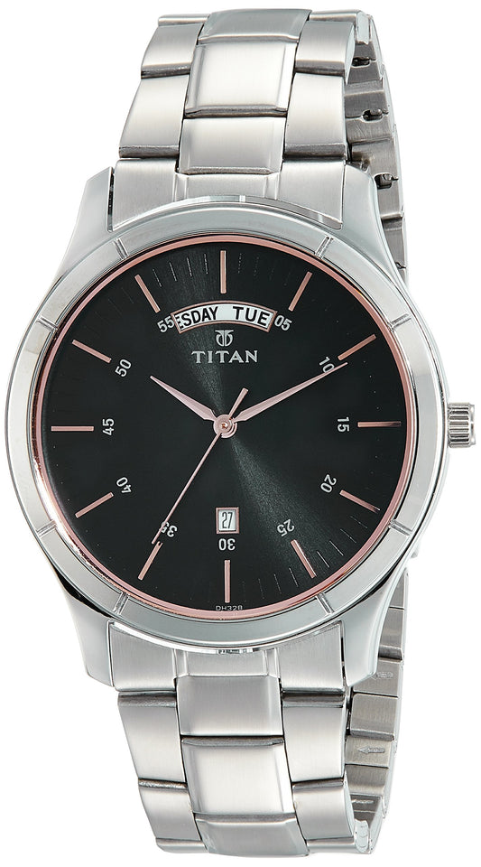 Titan Neo Analog Black Dial Men's Watch-NM1767SM02 / NL1767SM02/NP1767SM02