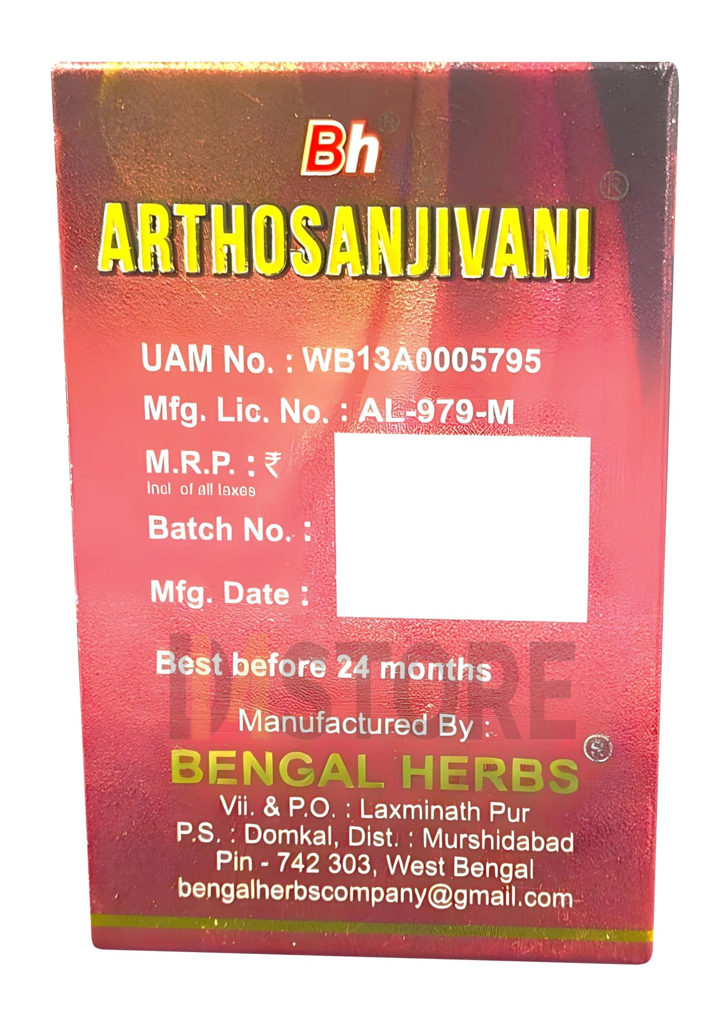 Bengal Herbs Arthosanjivani 30 Capsules (Pack of 3)- image 4