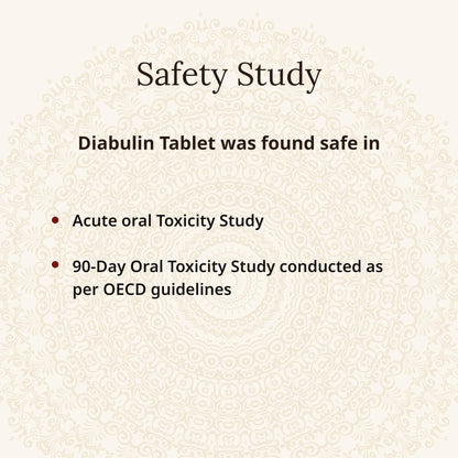 Amarantha Diabulin Tablet - Ayurvedic Blood Sugar Support (60 Tablets) | GMP Certified | Tested for Heavy Metals & Microbes | With Extracts Meshashringi, Bijak & Karela