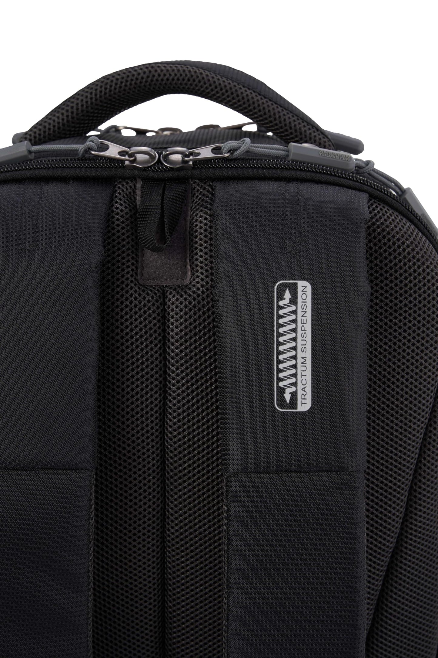 American Tourister Magna Pace | 40 Ltrs | 2 Compartments | Bottle Pocket | Ergonomic Padded Back Panel & Shoulder Straps | Outdoor Laptop Backpack | 1 Year International Warranty | Black