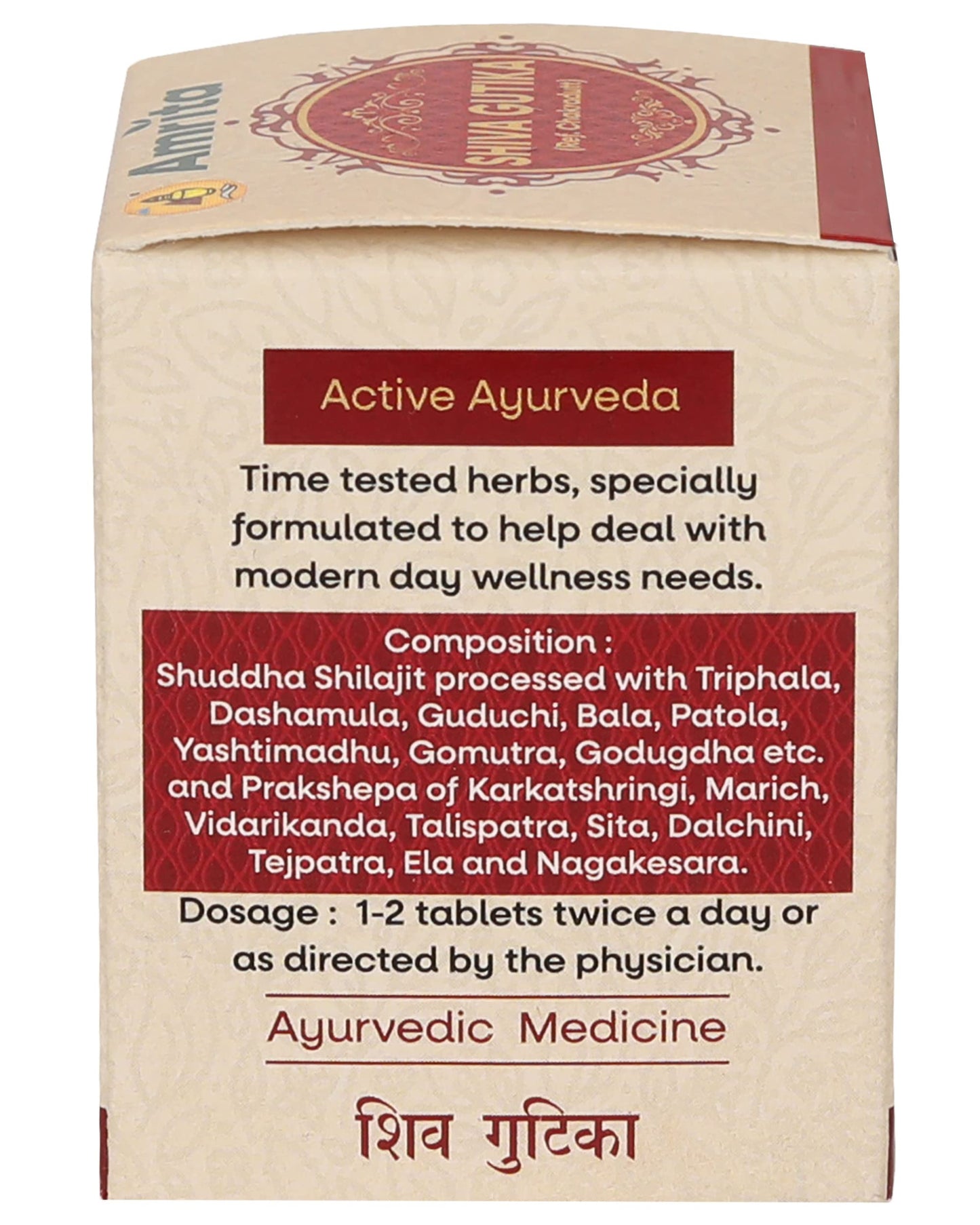 Amrita Shiva Gutika | 60 tablets | A Versatile Healer | Restores Body H- image 3