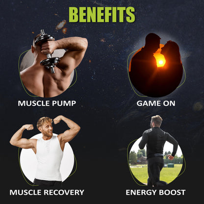 End2End Nutrition Testo-10X and PerformX Natural Testosterone Booster Supplement for Men with Shilajit, Tribulus, Ashwagandha, Safed Musli | Strength, Stamina and Performance (Combo Pack) - 30x2 N