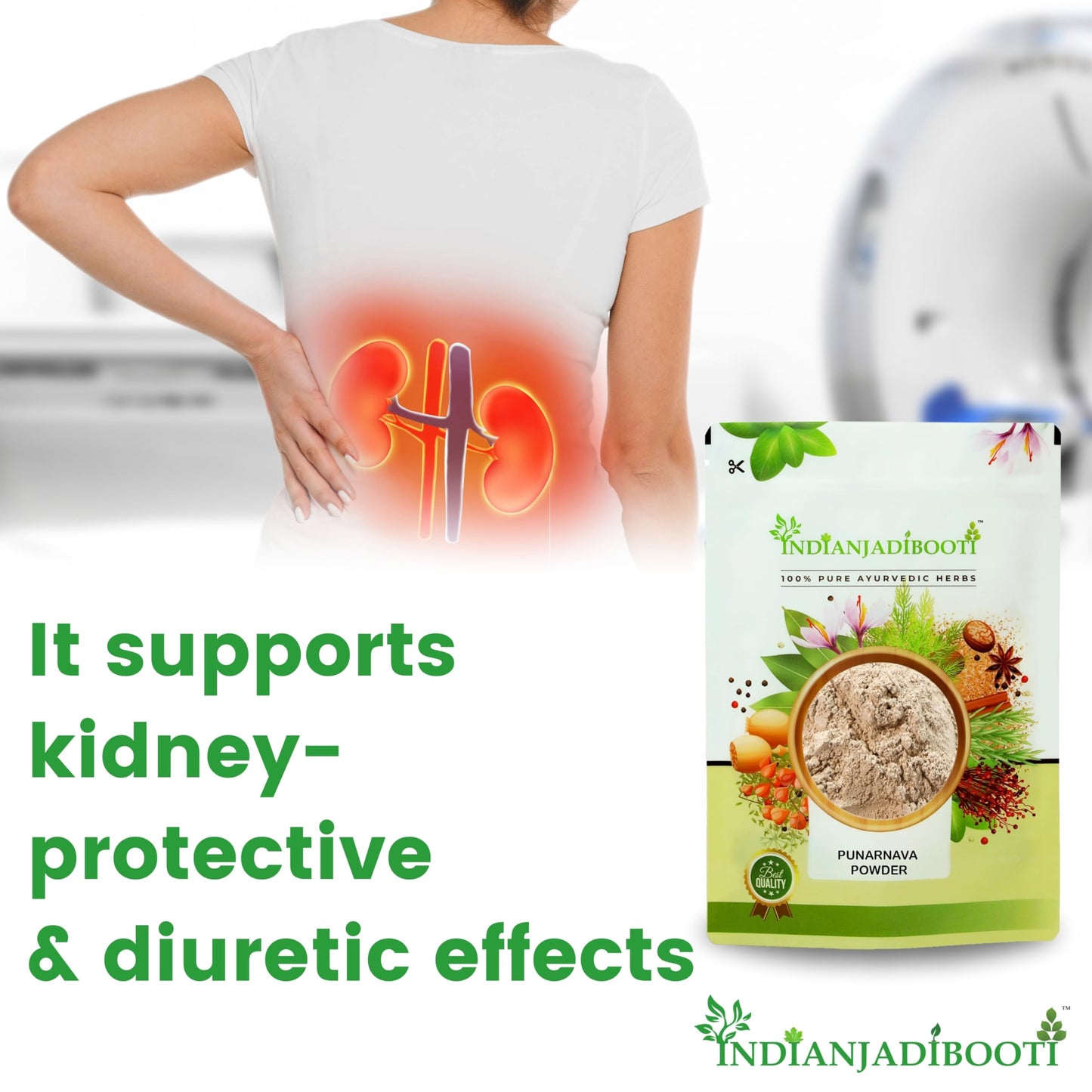 IndianJadiBooti Punarnava Boerhavia Diffusa Powder, 100 Grams Pack- image 6