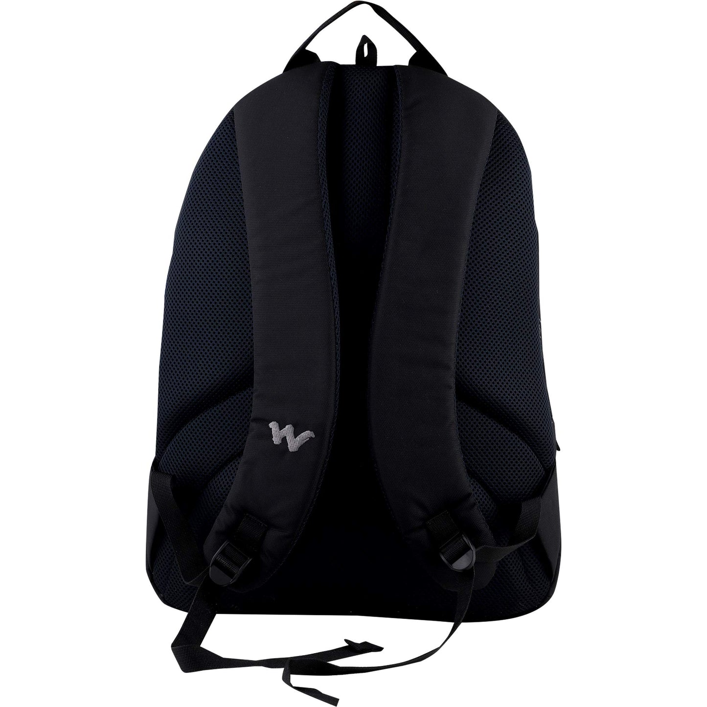Wildcraft 2 3 Compartment Laptop Backpack with Rain Cover (Black)