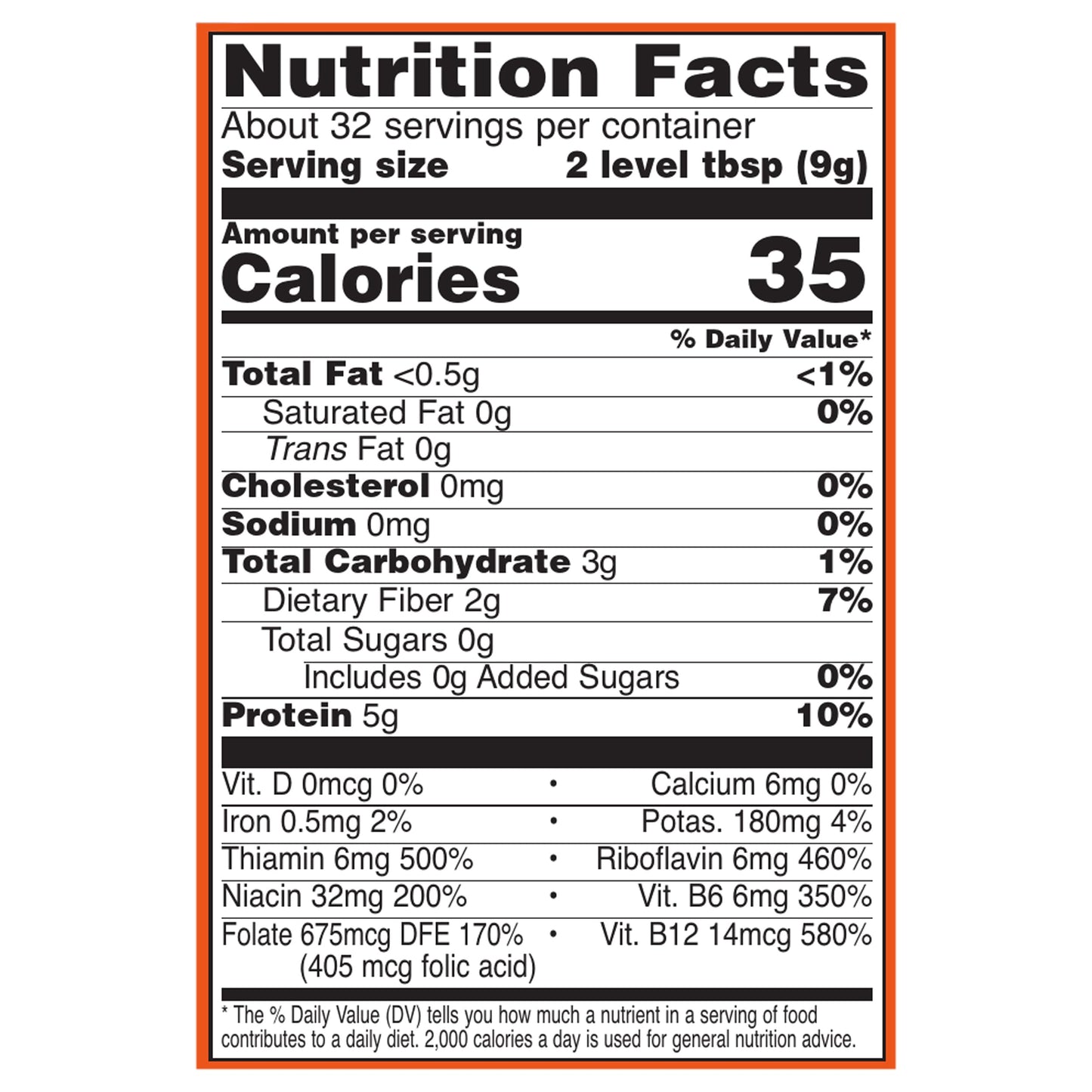 Now Foods Nutritional Yeast Flakes Powder - 284 g- image 2