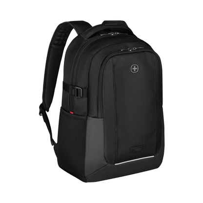 WENGER, New Essentials 2023, XE RYDE 16 inches Laptop Backpack (26 liters), 47 cm, Recycled Polyester PVC, Black, 612736, Travel Bag with Tablet Pocket | Swiss Designed