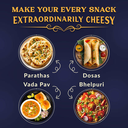 GRELLA Cheddar Cheese Powder for Popcorn |125 g | cheese pop corn seasoning masala for Pasta, Pizza, French Fries, Biryani, chicken, Mac and Cheese, French Fries, Taco, Makhana, Omelets