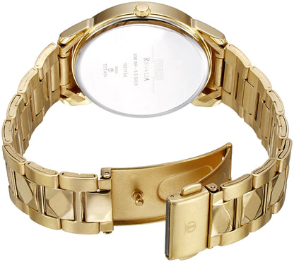 Titan Regalia Analog White Dial Men's Watch-NE1521YM01- image 5