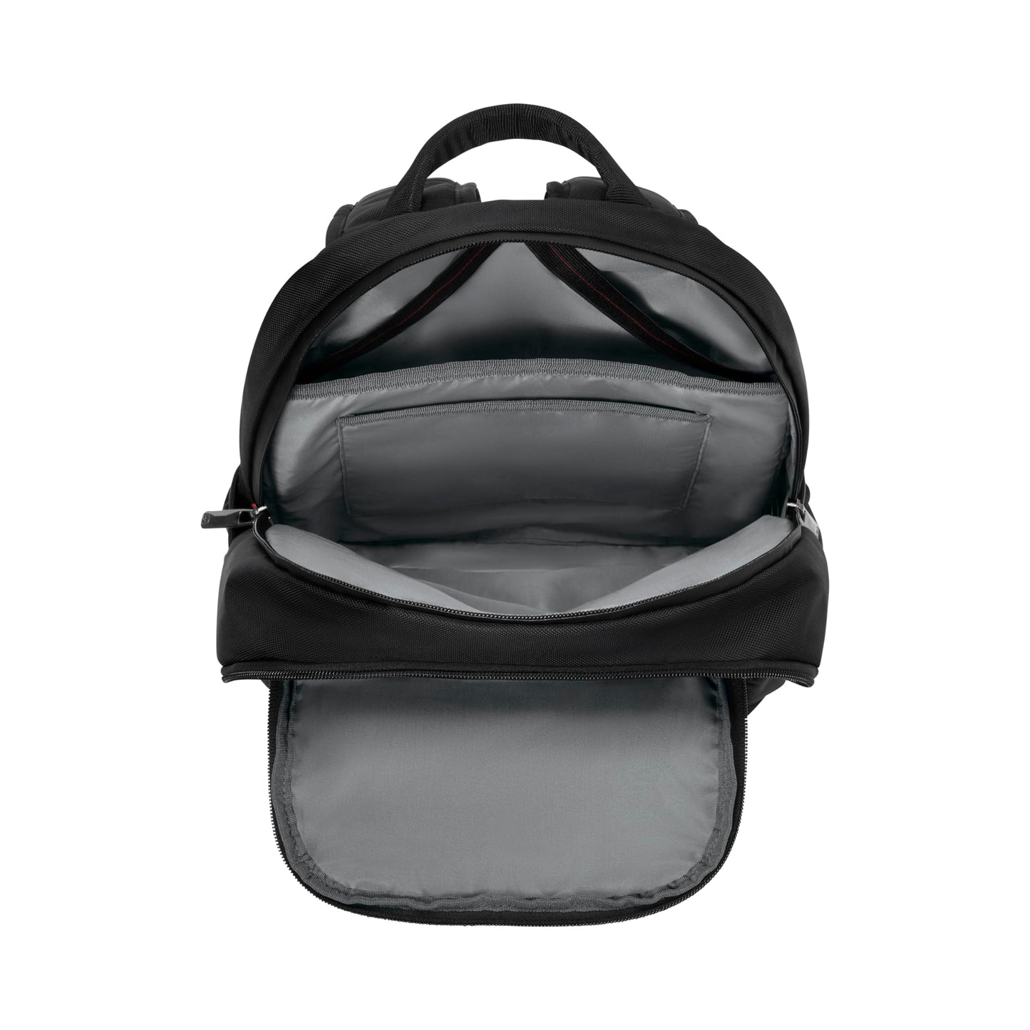 WENGER, New Essentials 2023, XE Tryal Backpack, 15.6 inches Laptop Pocket (23 liters), 44 cm, Recycled Polyester PVC, Black, 612735, Travel Bag with Tablet Pocket | Swiss Designed