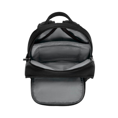WENGER, New Essentials 2023, XE Tryal Backpack, 15.6 inches Laptop Pocket (23 liters), 44 cm, Recycled Polyester PVC, Black, 612735, Travel Bag with Tablet Pocket | Swiss Designed