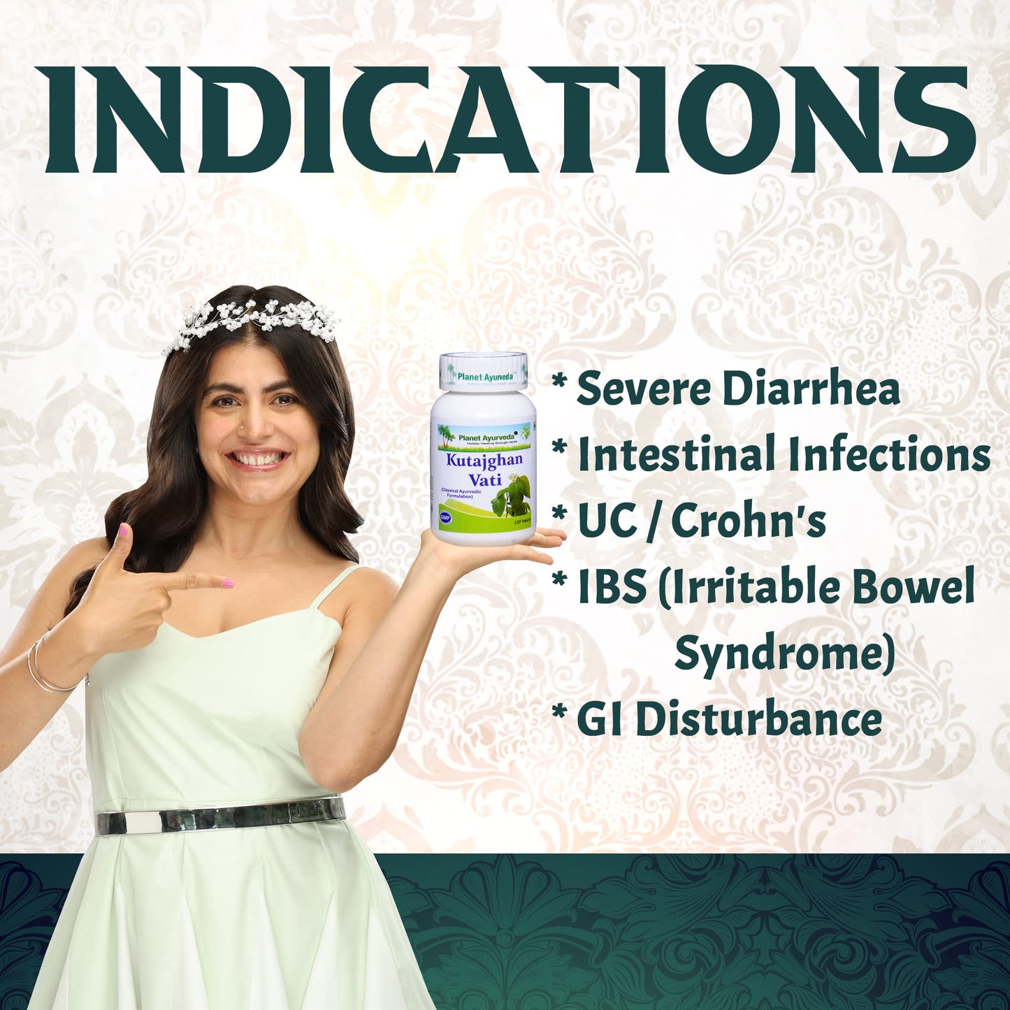 Planet Ayurveda Kutajghan Vati, 120 Tablets, Pack of 1- image 5