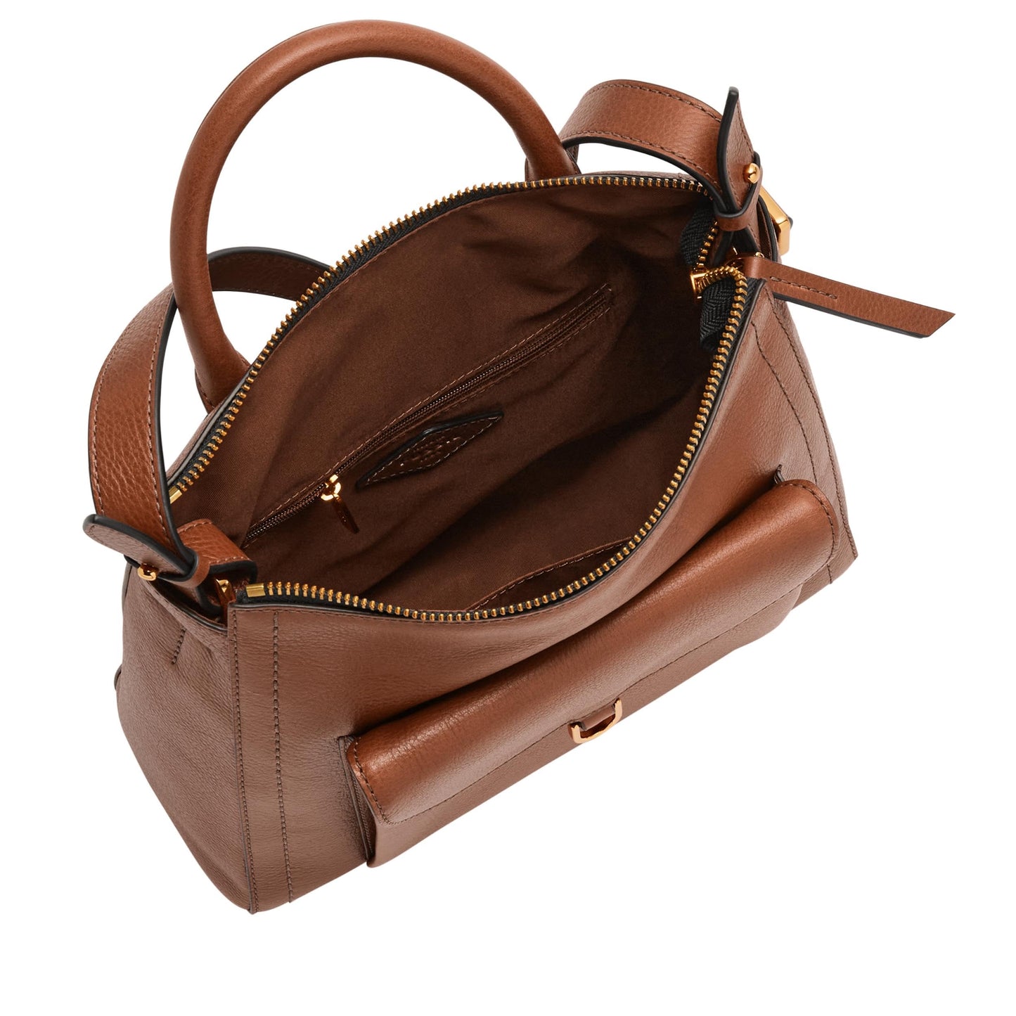 Fossil Womens Parker Brown Backpacks ZB1797200