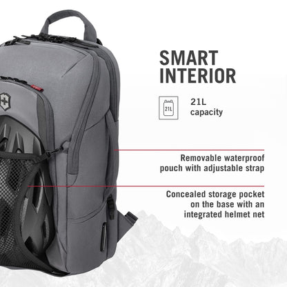 Victorinox Touring 2.0, Commuter Backpack, Stone Grey (612117)