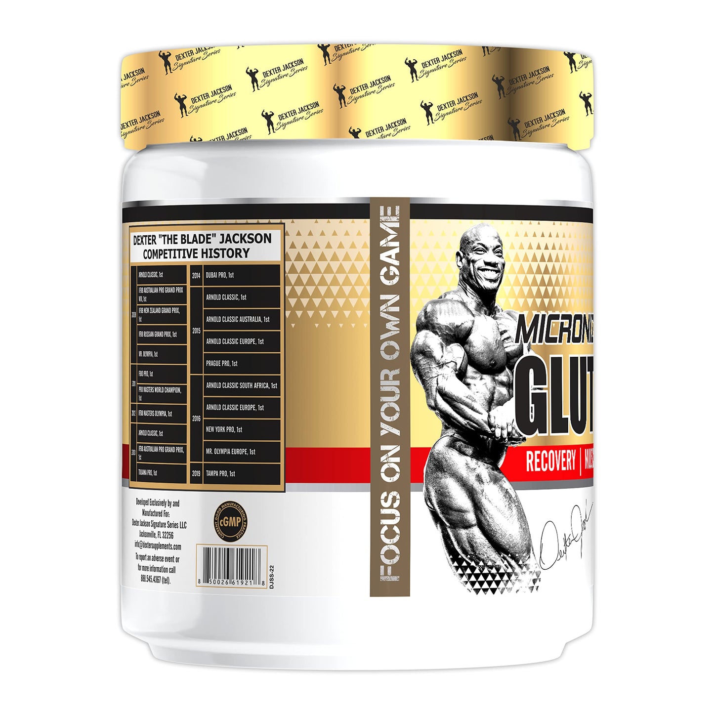 Dexter Jackson Glutamine 5000Mg | Muscle Building | 60 Servings, 300grm
