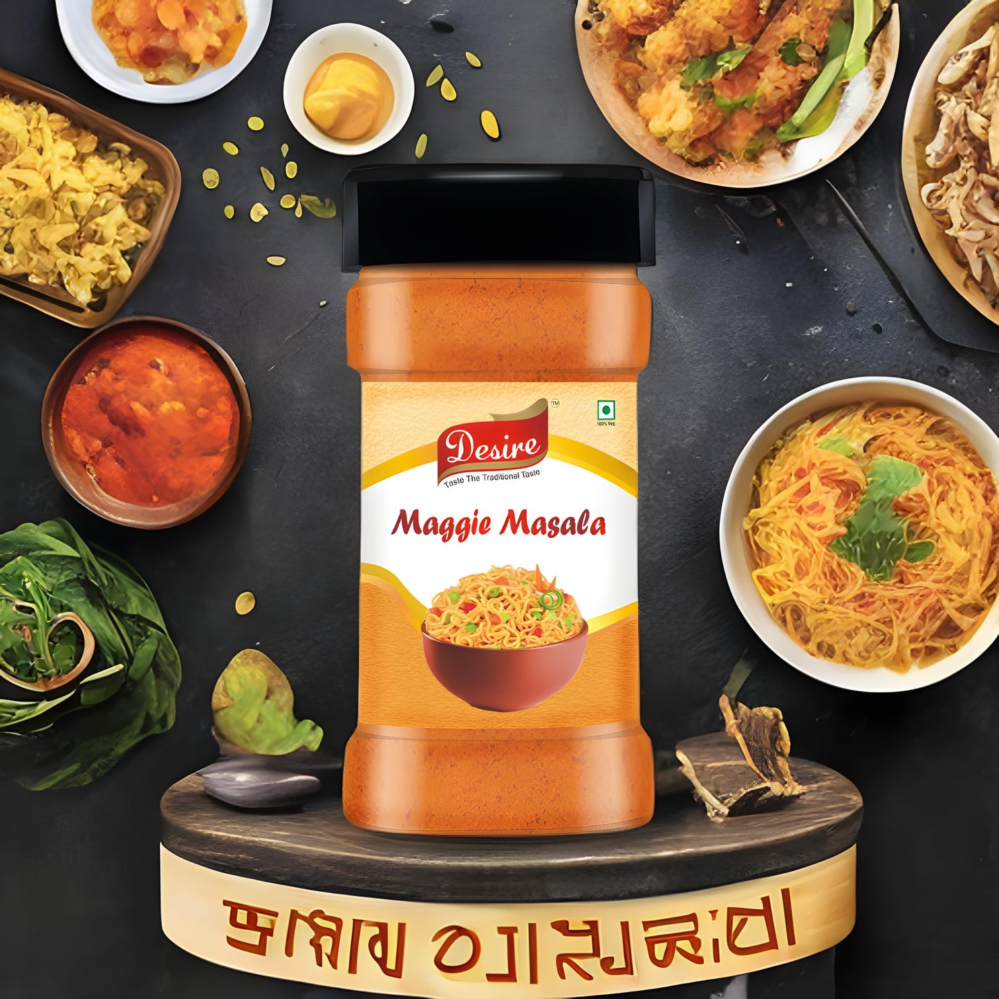 Desire Magical Maggie Masala, 100g - Premium All-Purpose Spice Mix for Noodles, Snacks & Curries | Perfect Blend for Rich, Savory Dishes