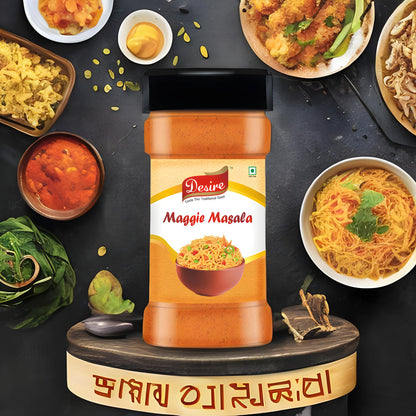 Desire Magical Maggie Masala, 100g - Premium All-Purpose Spice Mix for Noodles, Snacks & Curries | Perfect Blend for Rich, Savory Dishes