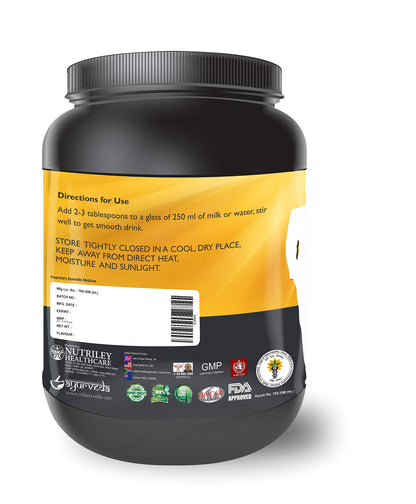 CRD Ayurveda Highmax Body Growth Supplement - 500 g (Vanilla)