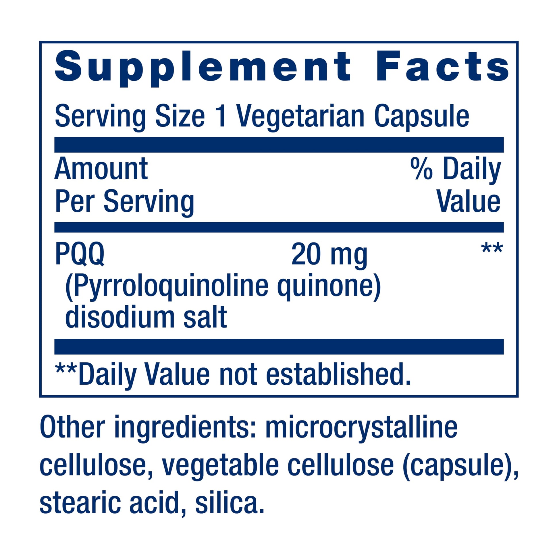 Life Extension Pqq Caps With Bio Pqq 20 Mg, 30 Vegetarian Caps Thank Yo- image 8