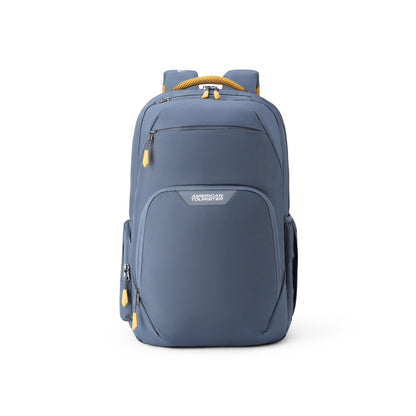 American Tourister Brett 4.0 | 32.5 Ltrs | 2 Compartments | Bottle Pocket | Ergonomic Padded Back Panel & Shoulder Straps | Laptop Backpack | 1 Year International Warranty | Graphite