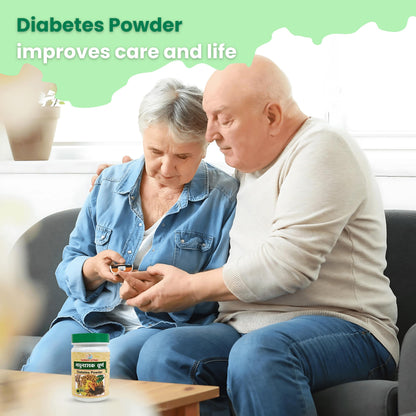 SURBHI UTPAD Karela Jamun Ayurvedic Diabetic Detox Powder with 10 Herbs- image 3