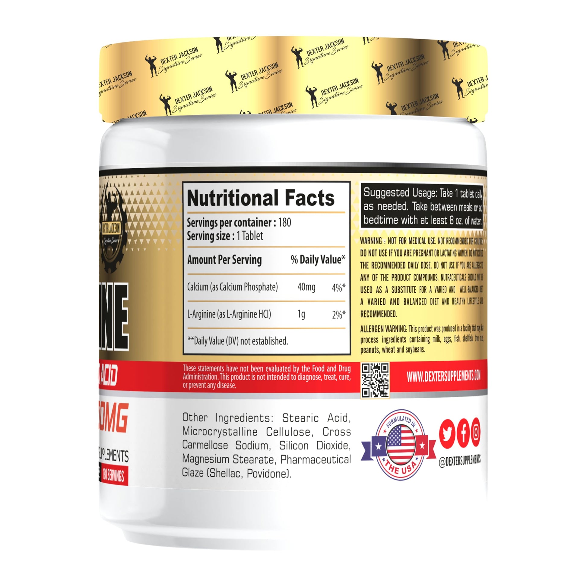 Dexter Jackson Signature Series L-Arginine Promotes Stamina And Perform- image 3