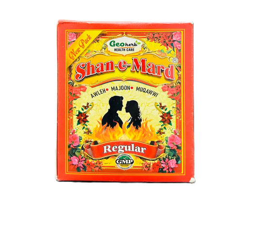 GEO HERBS HEALTH CARE Shan-E-Mard Regular 125gm Unani Herbal Wellness Paste for Men Traditional Herbal Vitality & General Wellness Support
